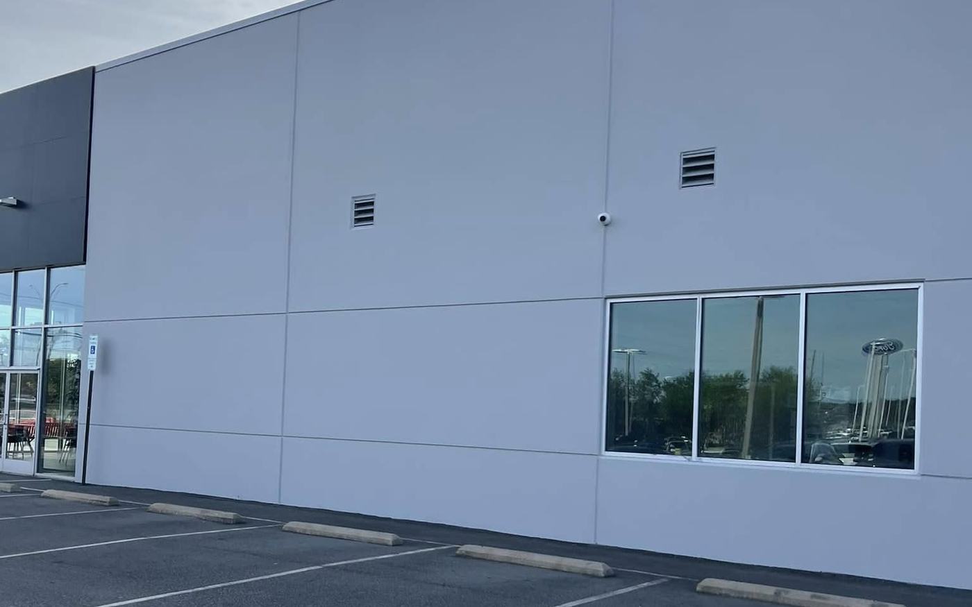 Showroom frontage